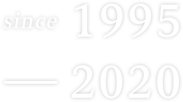 snce 1995 - 2020